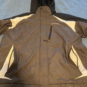 Columbia Two-Tone Hooded Jacket